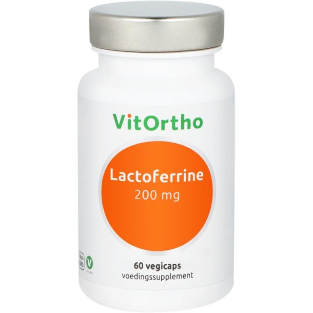 Vitortho Lactoferrine 200 mg (60 Vegetarische capsules)