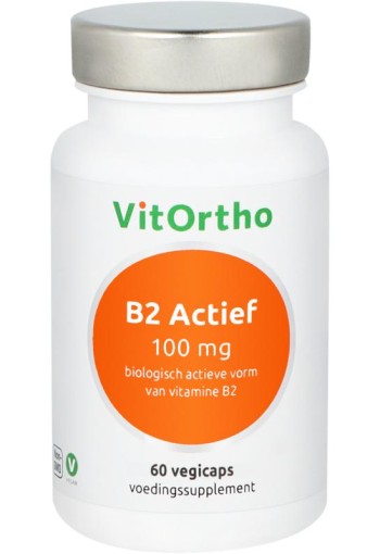 Vitortho B2 Actief 100 mg (60 Vegetarische capsules)