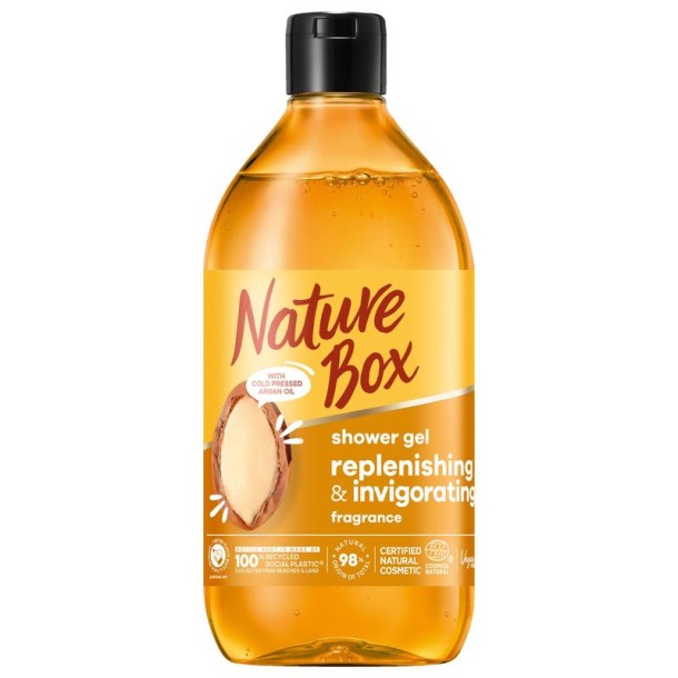 Nature Box Showergel argan oil (385 Milliliter)