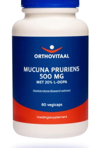 Orthovitaal Mucuna pruriens 500mg (60 Capsules)