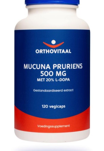 Orthovitaal Mucuna pruriens 500mg (120 Capsules)