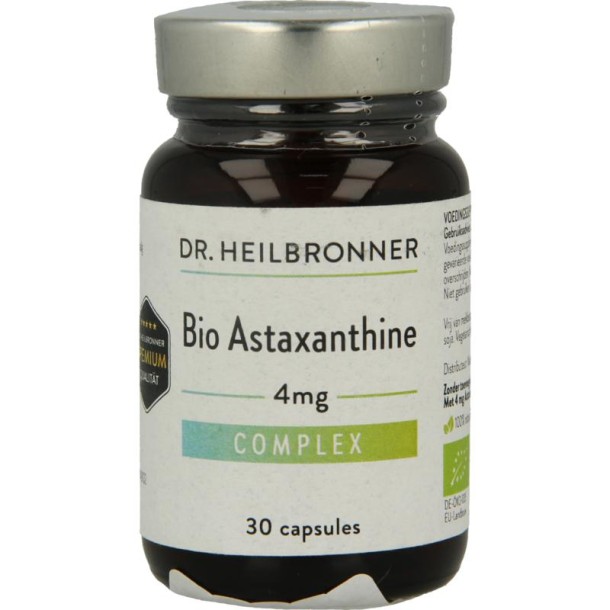 Dr Heilbronner Astaxanthine complex 4mg vegan bio (30 Capsules)