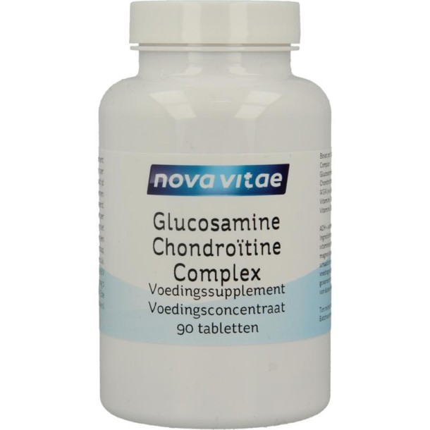 Nova Vitae Glucosamine chondroitine complex met MSM (90 Tabletten)
