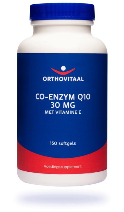 Orthovitaal Co-enzym Q10 30mg met vitamine E (150 Softgels)