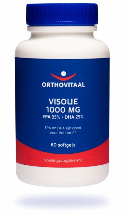 Orthovitaal Visolie 1000mg EPA 35% DHA 25% (60 Softgels)