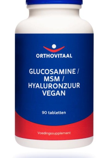 Orthovitaal Glucosamine / MSM / Hyaluronzuur vegan (90 Tabletten)