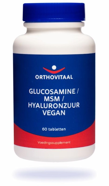 Orthovitaal Glucosamine / MSM / Hyaluronzuur vegan (60 Tabletten)