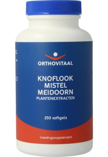 Orthovitaal Knoflook mistel meidoorn (250 Softgels)