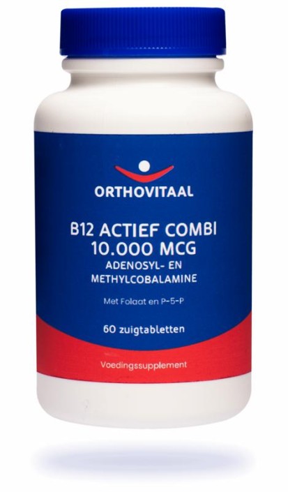 Orthovitaal B12 Actief combi 10.000mcg (60 Zuigtabletten)
