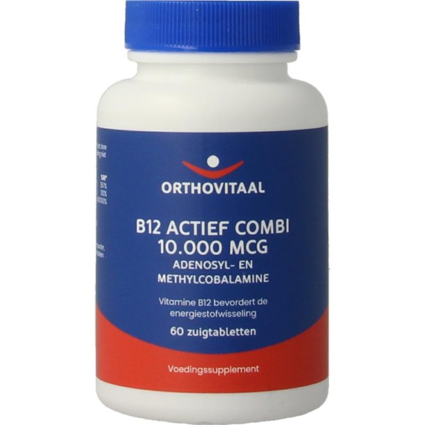 Orthovitaal B12 Actief combi 10.000mcg (60 Zuigtabletten)