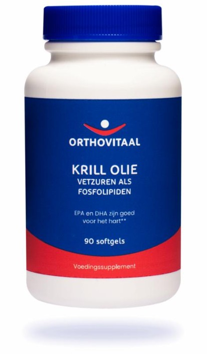 Orthovitaal Krill olie 500mg (90 Softgels)