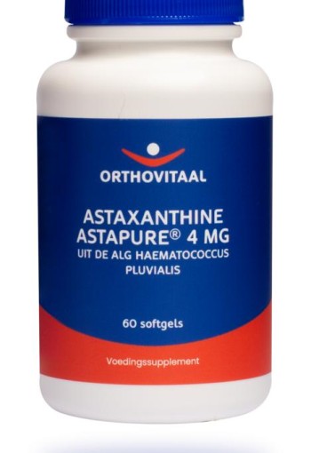Orthovitaal Astaxanthine astapure 4mg (60 Softgels)