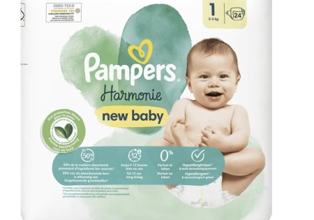 Pampers Harmonie Protection Maat 1