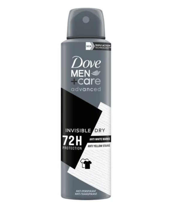 Dove Men+Care Invisible Dry Deodorant Spray 150 ml