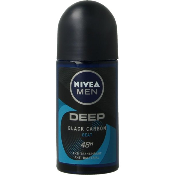 Nivea Men deodorant roller deep beat (50 Milliliter)