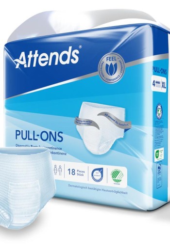 Attends Pull-ons 4 maat XL (18 Stuks)