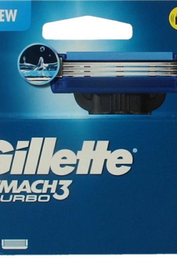 Gillette Mach 3 turbo (5 Stuks)