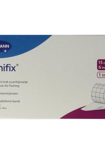 Hartmann Omnifix fixatiepleister 10m x 15 elastisch (1 Stuks)