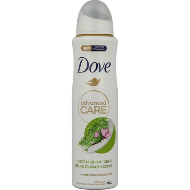 Dove Deodorant spray matcha & sakura (150 Milliliter)