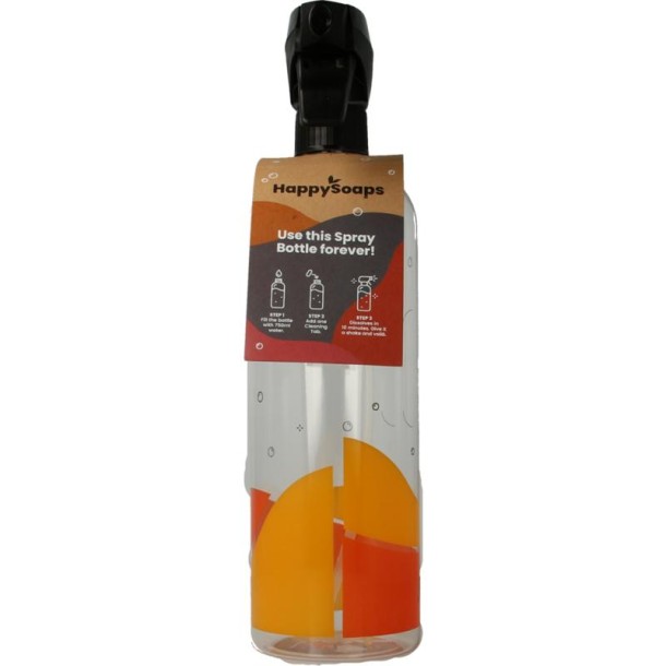 Happysoaps Fles gerecycled plastic (1 Stuks)