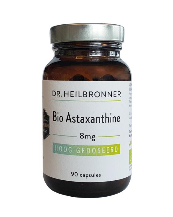 Dr Heilbronner Astaxanthine 8mg hoge dosis vegan bio (90 Capsules)
