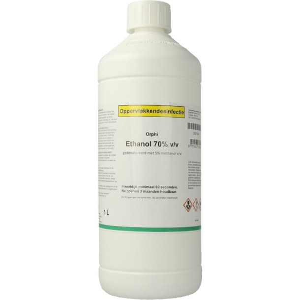 Orphi Ethanol 70% v/v 5% methanol (1 Liter)