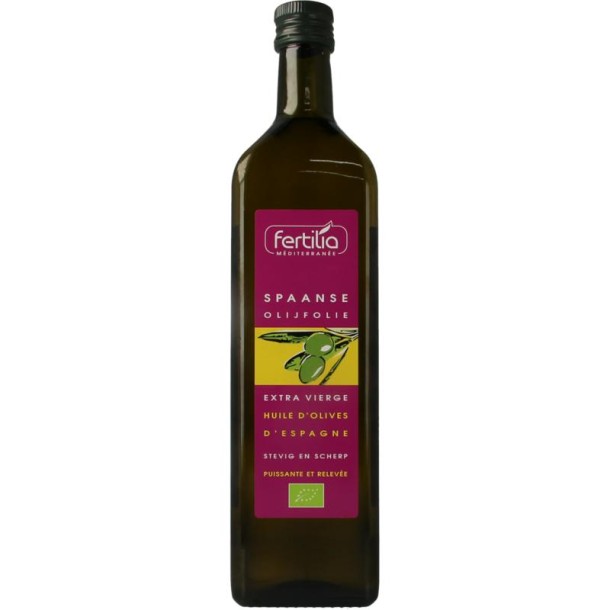 Fertilia Olijfolie Spaans bio (1 Liter)