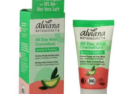 Alviana All day aloe creme fluid (50 Milliliter)