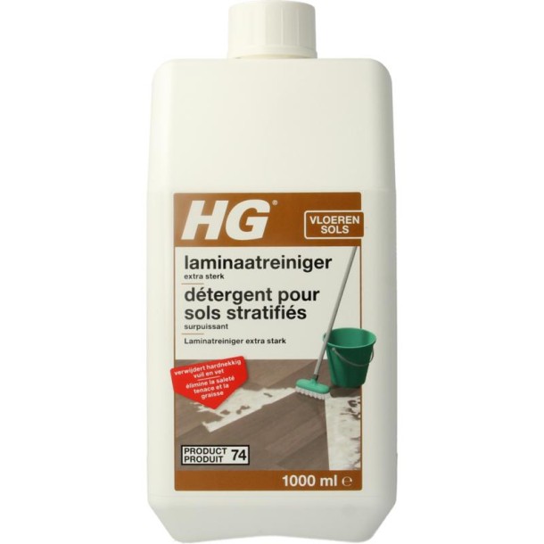 HG Laminaat reiniger extra sterk (1 Liter)