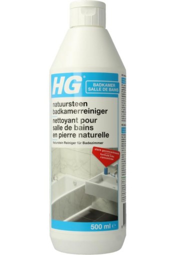 HG Natuursteen badkamer reiniger (500 Milliliter)