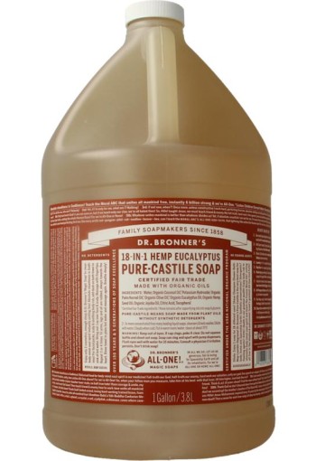 Dr Bronners Liquid soap eucalyptus (3800 Milliliter)