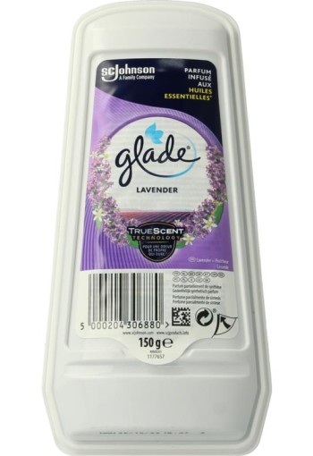 Glade Luchtverfrisser gel tranquil lavender & aloe (150 Gram)