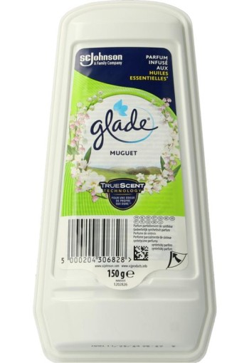 Glade Luchtverfrisser gel muguet (150 Gram)