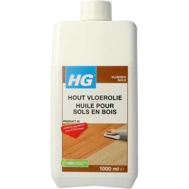 HG Hout vloerolie (1 Liter)