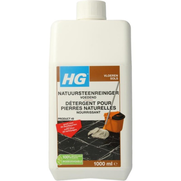 HG Natuursteen reiniger voedend (1 Liter)