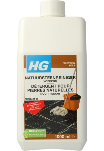 HG Natuursteen reiniger voedend (1 Liter)