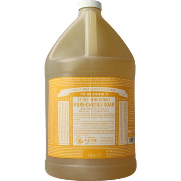Dr Bronners Liquid soap citrus (3785 Milliliter)