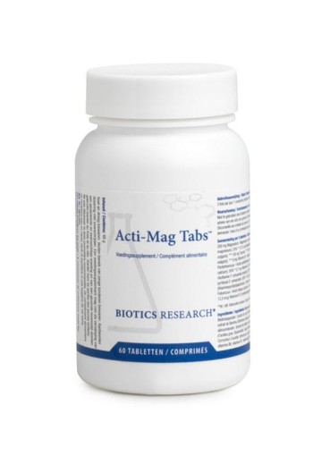Biotics Acti mag tabs (60 Tabletten)