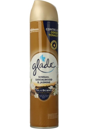 Glade Aerosol sensual sandelwood & jasmin (300 Milliliter)