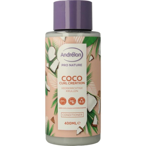 Andrelon Conditioner pro nature coco curl creation 400 Milliliter