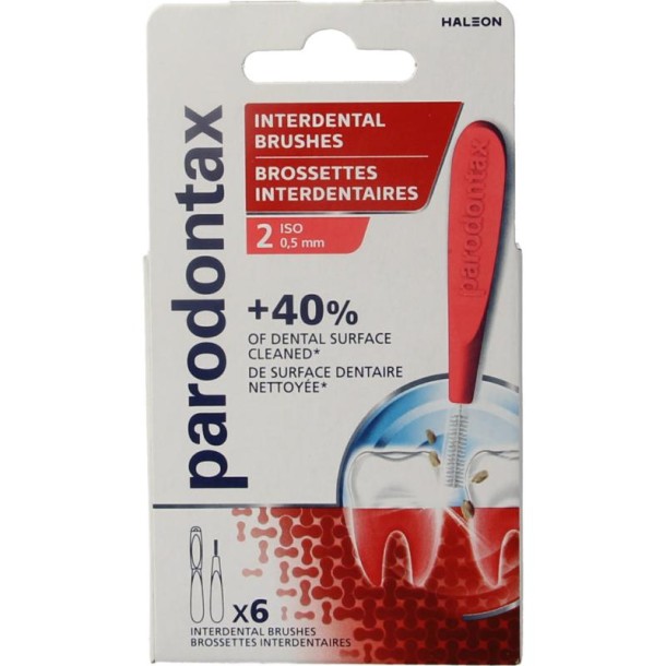 Parodontax Interdental size 2 (6 Stuks)