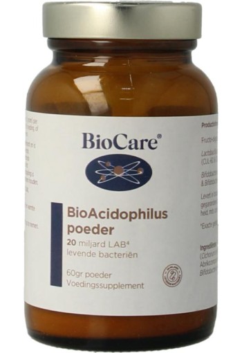 Biocare Bioacidophilus poeder (60 Gram)