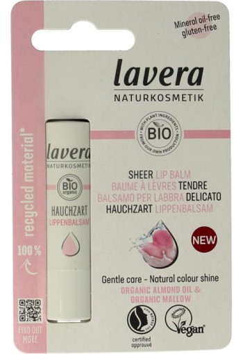 Lavera Lipbalm sheer (4,5 Gram)
