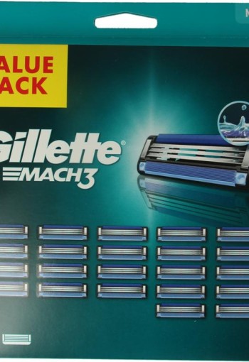 Gillette Mach 3 base scheermes (22 Stuks)
