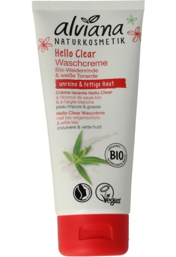Alviana Hello clear wascreme (100 Milliliter)