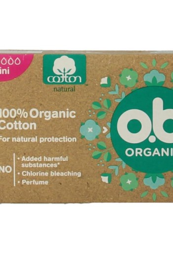 OB Tampons organic mini 16 Stuks