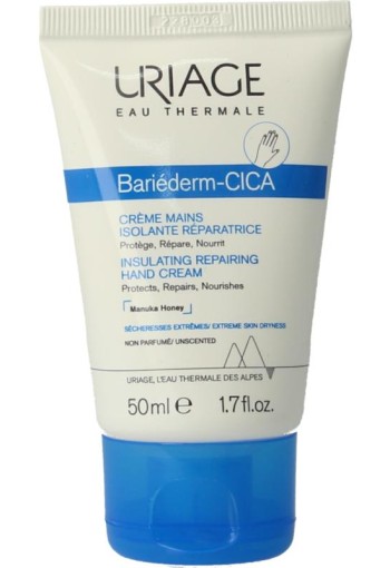 Uriage Bariederm creme handen (50 Milliliter)