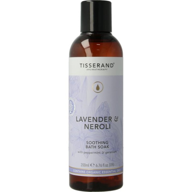 Tisserand Bath soak lavendel & neroli (200 Milliliter)