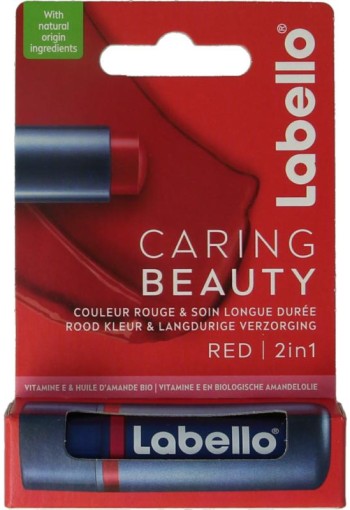 Labello Caring beauty red (4,8 Gram)