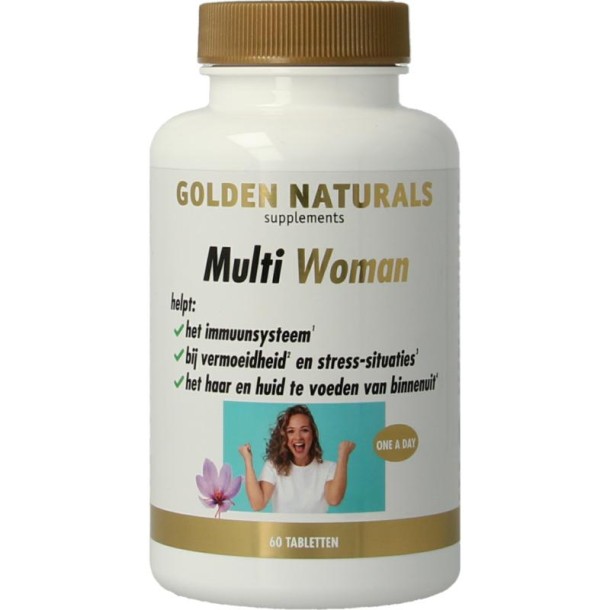Golden Naturals Multi woman (60 Tabletten)